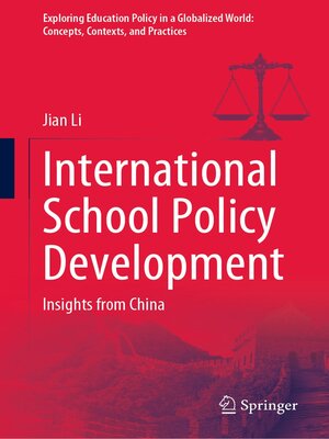 cover image of International School Policy Development